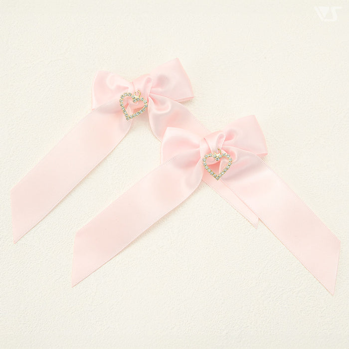 Ribbon Clips (Bijou / Pink)
