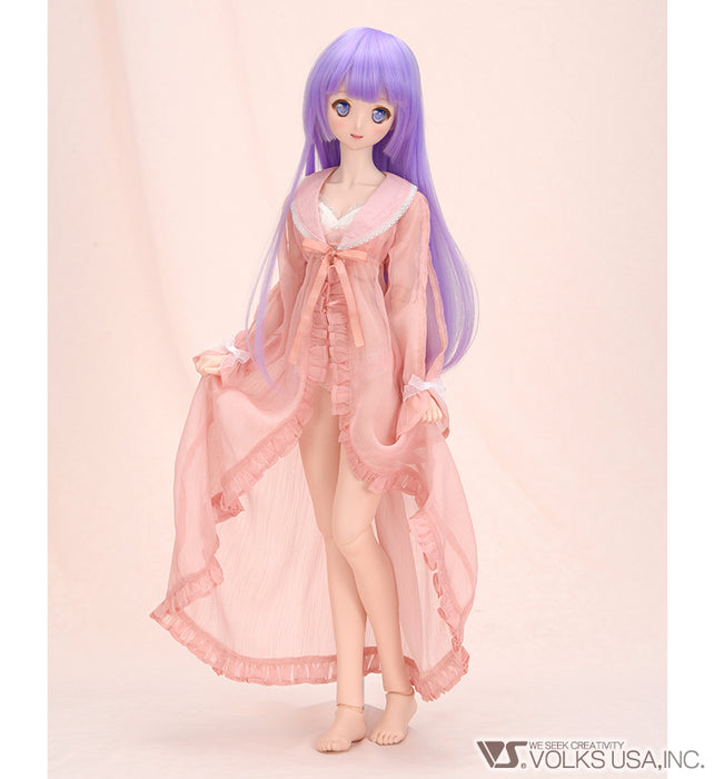 Long Baby Doll Set (Pink)
