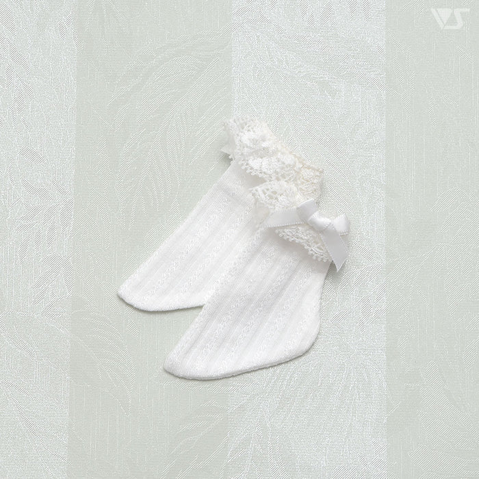 SDM Frilled Socks / Mini (White)