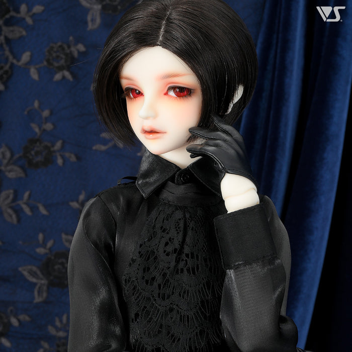 Gothic Half Palm Gloves (Black)