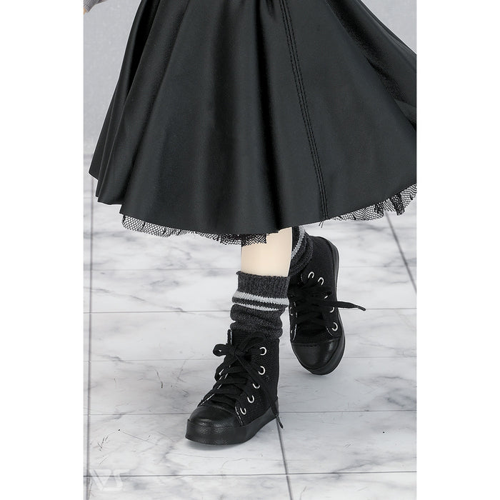 SDM Socks / Mini (Charcoal / White Line)