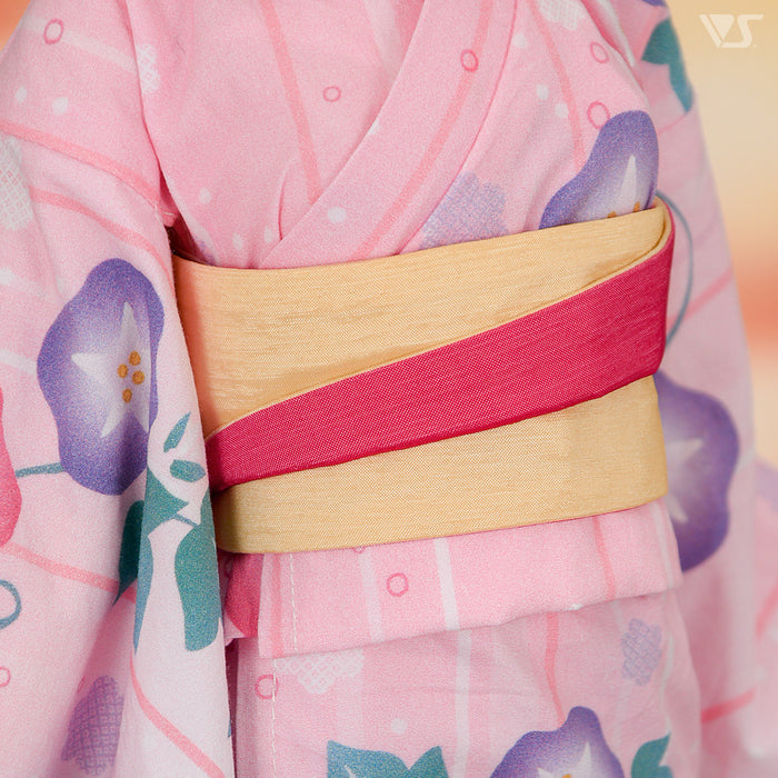 Morning Glory Yukata Set / (Pink)