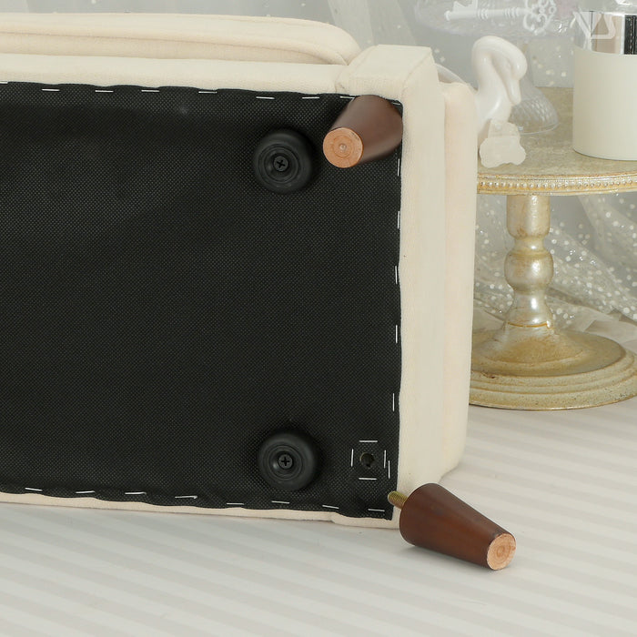 Shell Back Sofa (White)