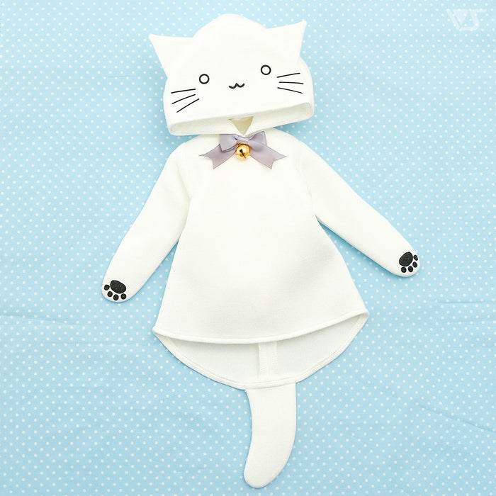 White Cat Hoodie / Mini