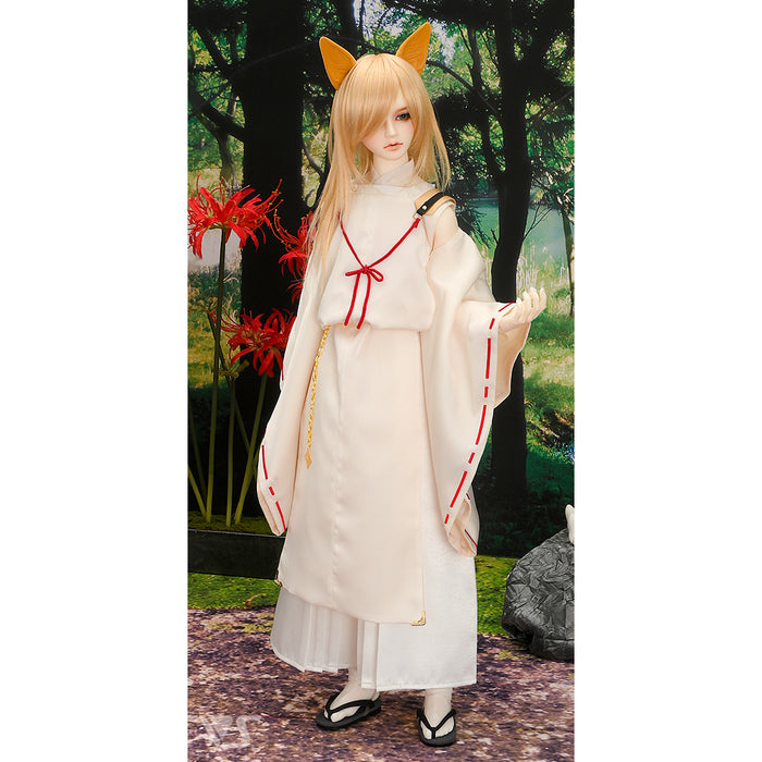 Yoi-no-Kimono Set (Moon White)