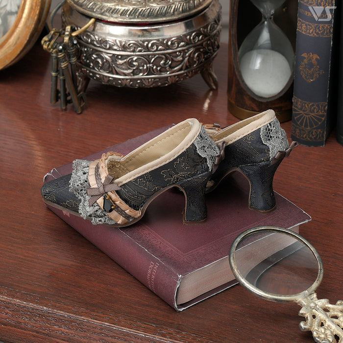 SD16 Rococo Black Spinel Pumps