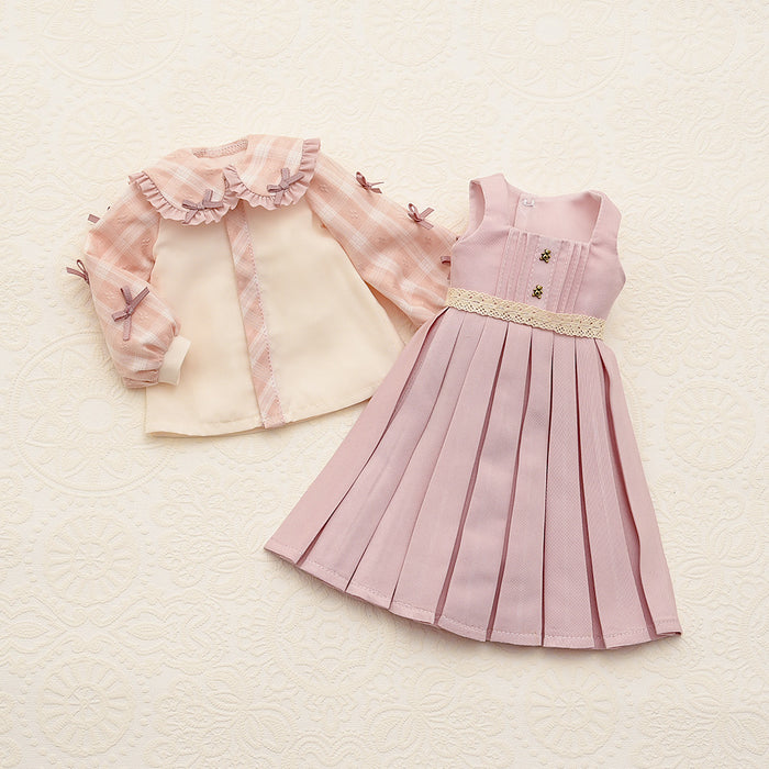 Bear Ears Coord Set  / Mini (Strawberry Milk)