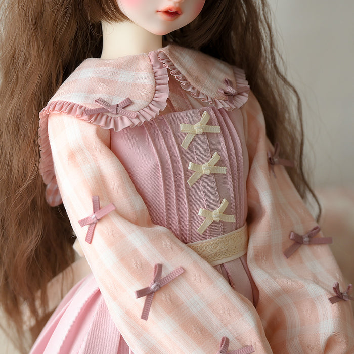 Bear Ears Coord Set (Strawberry Milk)