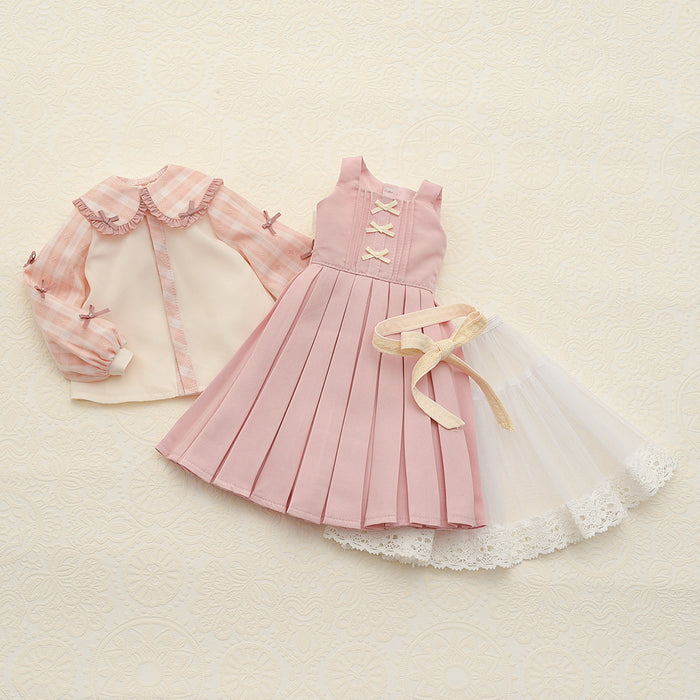 Bear Ears Coord Set (Strawberry Milk)