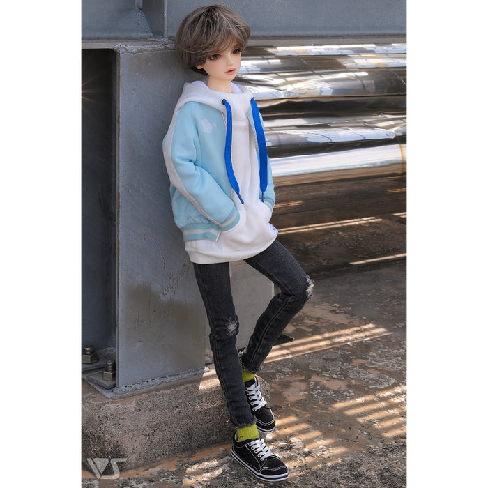 Sukajan Jacket (Pale Blue / Butterfly and Crane)