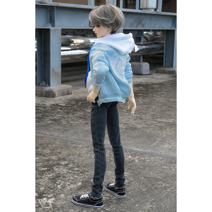 Sukajan Jacket (Pale Blue / Butterfly and Crane)