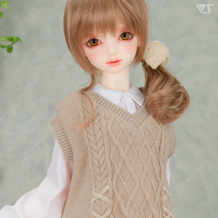 Loose Knit Vest & Dress Set