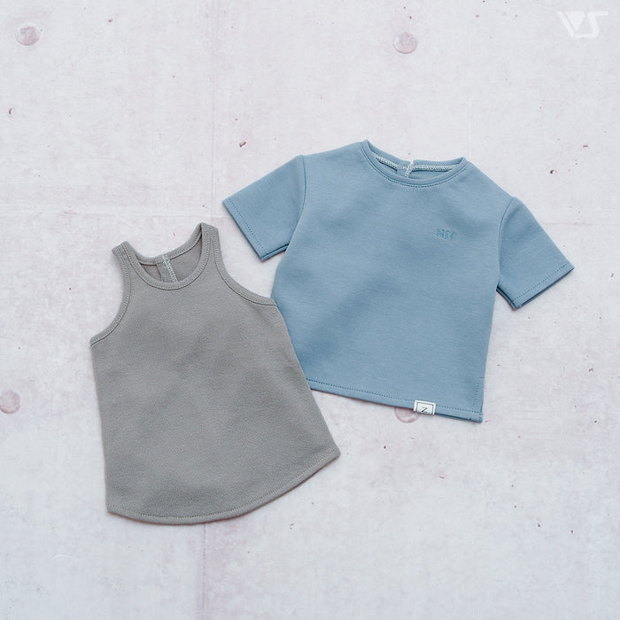 NJP Embroidery Logo Tee Set (Blue)