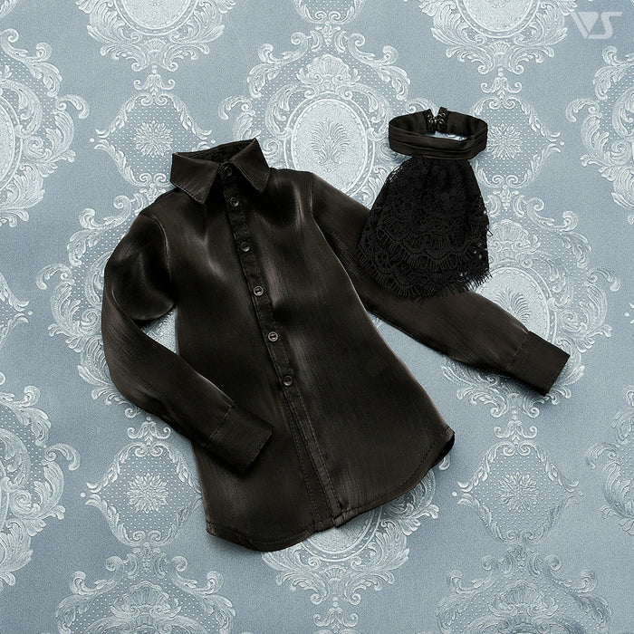 Gothic Lace-up Shirt Set
