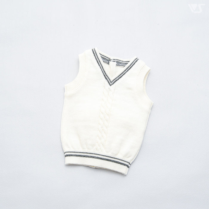 School Vest (White)