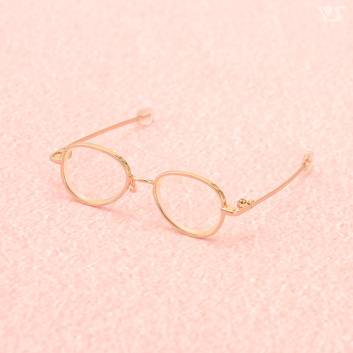 Eyeglasses (Gold Frame)