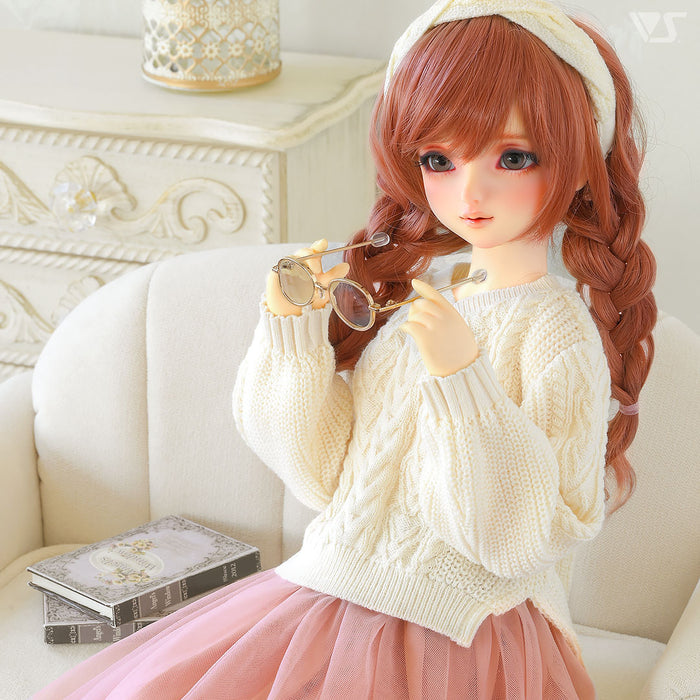 Eyeglasses (Gold Frame)