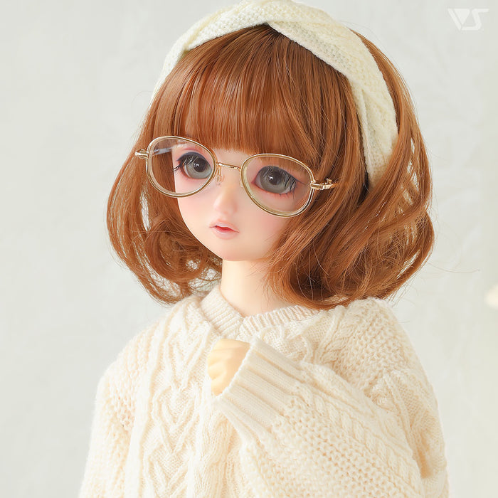 Eyeglasses (Gold Frame)