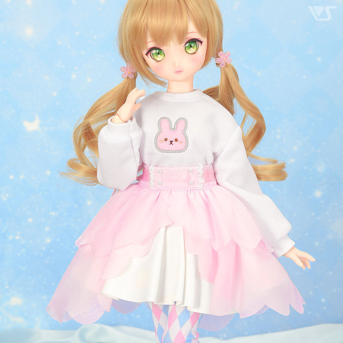 Rabbit Sweat Shirt / Mini (White)