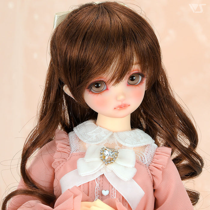 Dolly Parfait Coord Set / Mini (White x Pink)