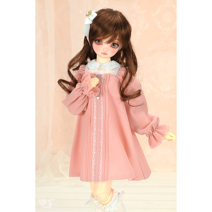 Dolly Parfait Coord Set / Mini (White x Pink)