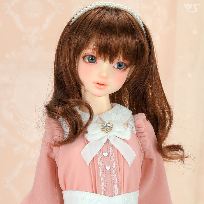 Dolly Parfait Coord Set (White x Pink)