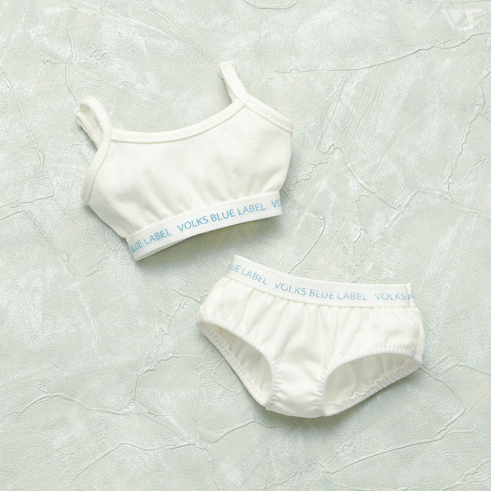 Sports Bra & Panties Set (White)