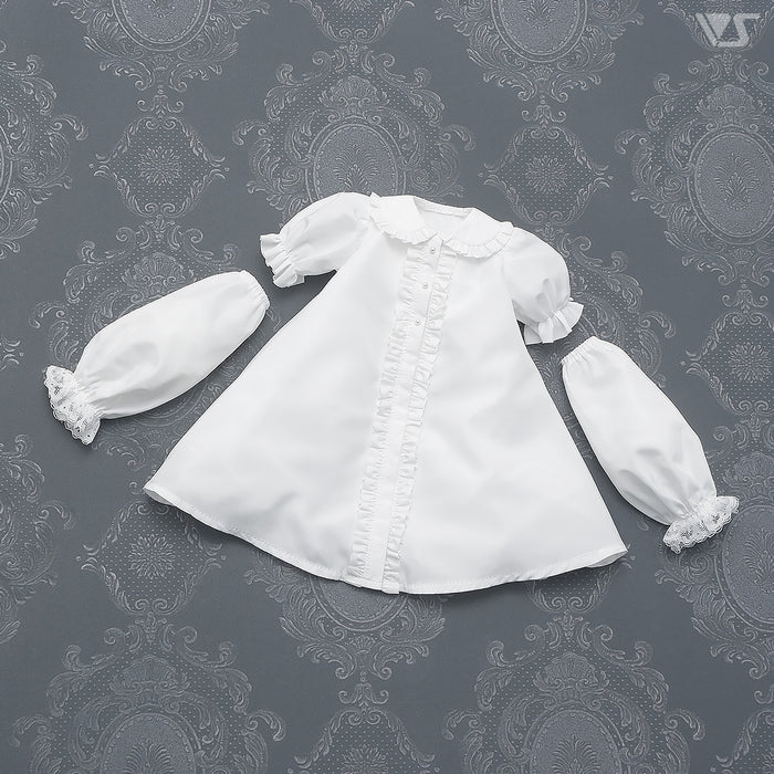 2Way Blouse Dress (White)