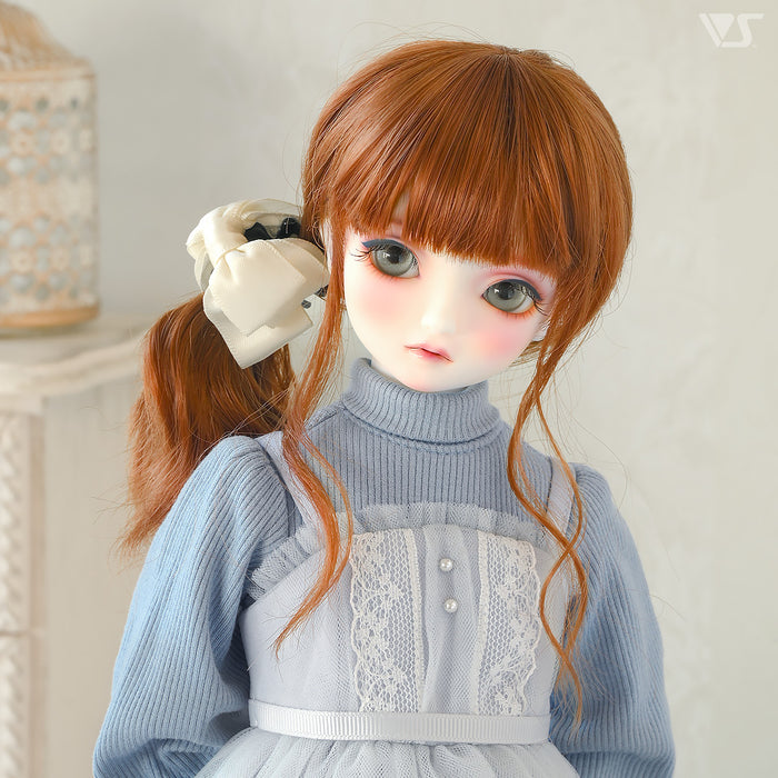 Loose Knit & Camisole Dress Set / Mini (Ice Blue)