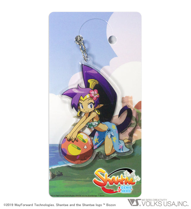 Summer Shantae (Floral Skirt) Acrylic Keychain
