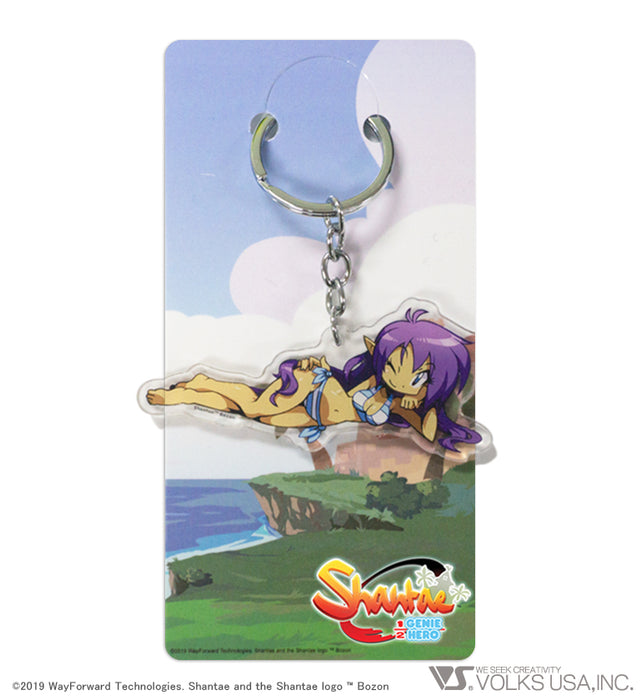 Summer Shantae (Relaxing Blue Bikini) Acrylic Keychain