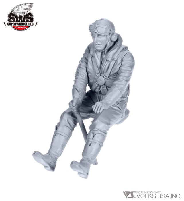 1/32 Mustang IV Forward Facing Pilot Figure