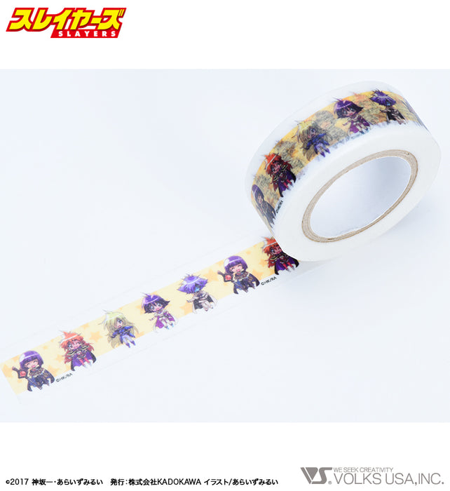 SLAYERS Masking tape (01: Deformed Character ver.)