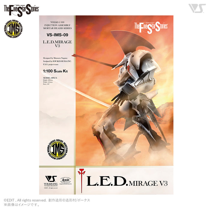 IMS 1/100 L.E.D. MIRAGE V3 SINGLE Ver.