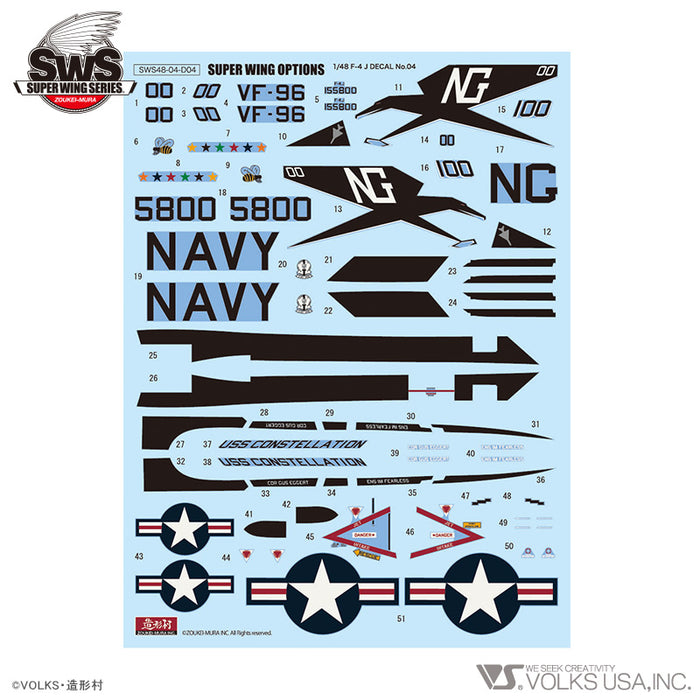 1/48 F-4J Marking Set 3