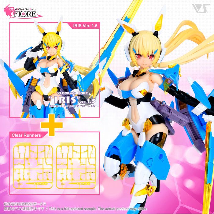 VLOCKer's FIORE IRIS Ver.1.5 (Limited Edition Ver. with Clear Parts)