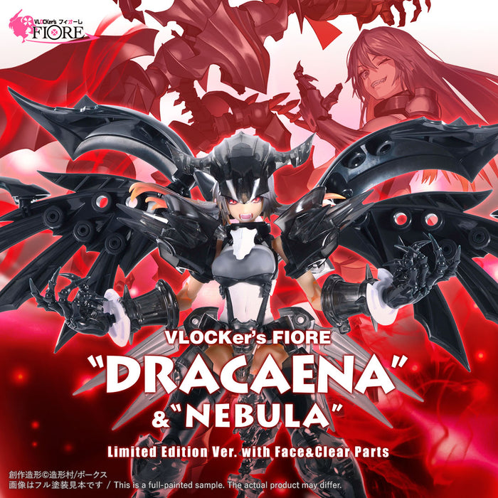 VLOCKer's FIORE DRACAENA & NEBULA (Limited Edition Ver. with Face & Clear Parts)