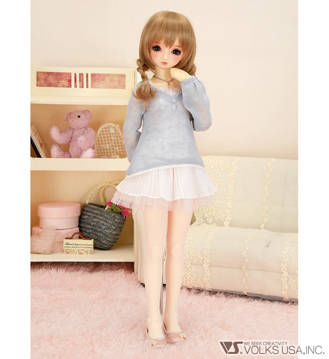 Chic Blue Knit Set