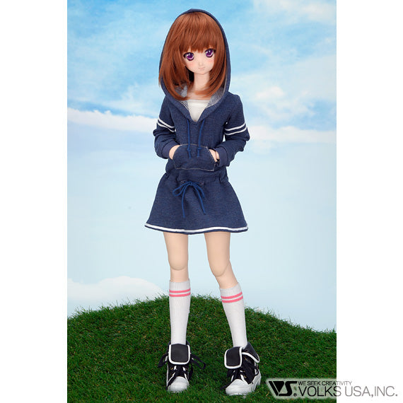 Sporty Hooded Dress Set