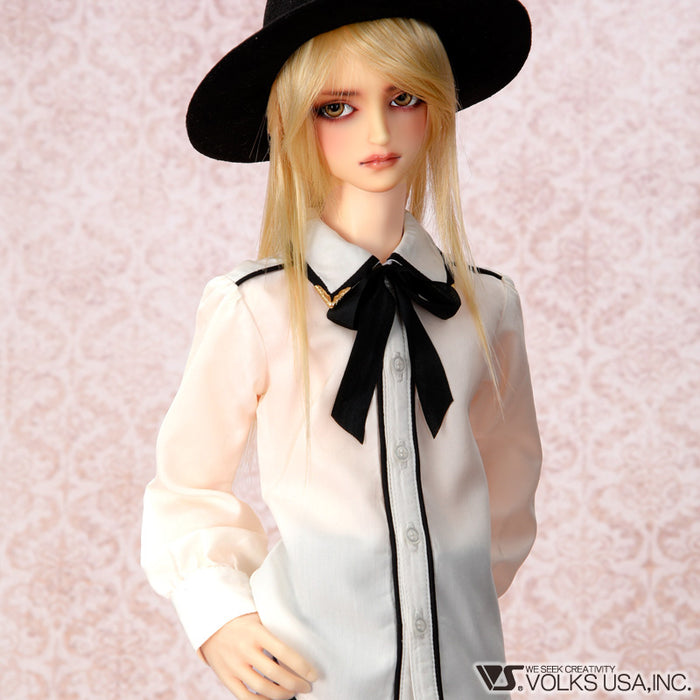 Black Ribbon Blouse / L