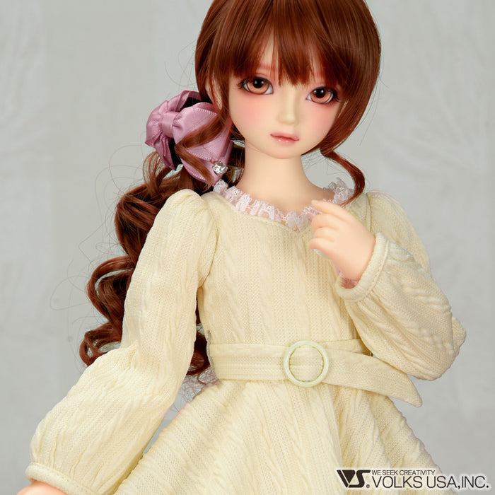 Ivory Knit Dress Set / Mini