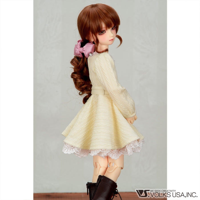 Ivory Knit Dress Set / Mini