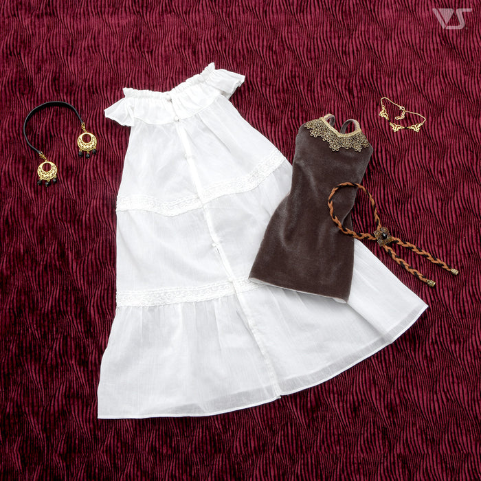 Folklore Off-the-shoulder Dress Set