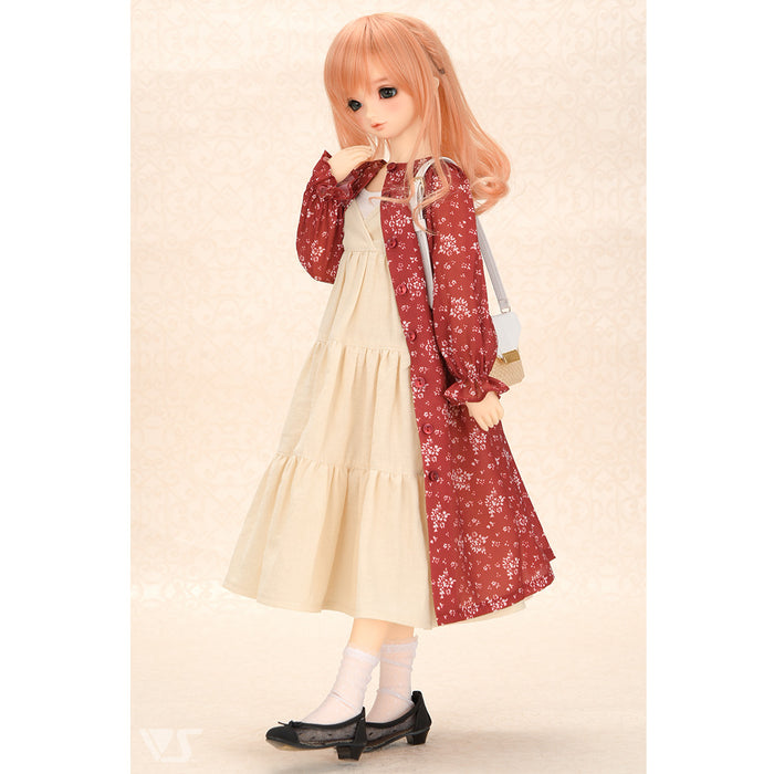 Chiffon Dress Set (Bordeaux)