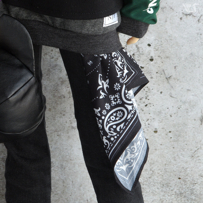 Bandana (Red x Black)