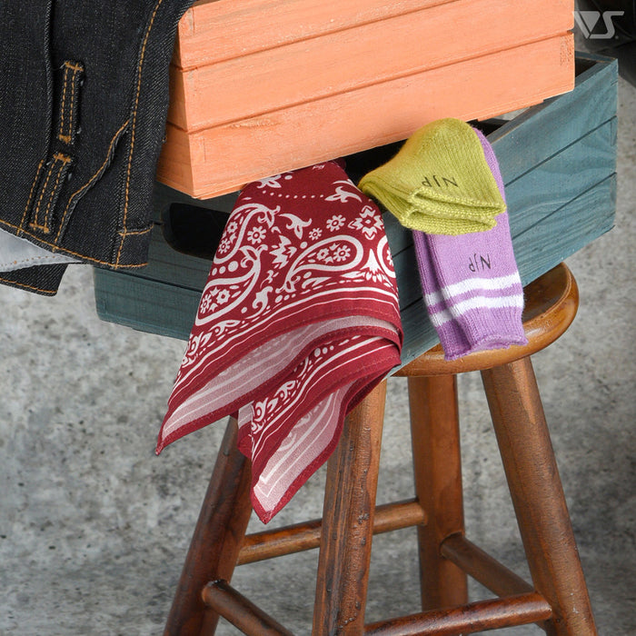 Bandana (Red x Black)