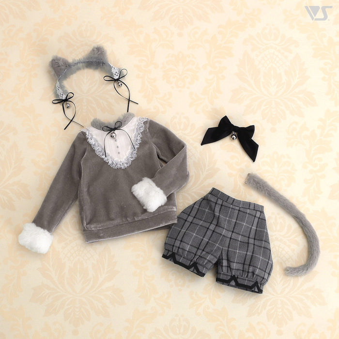 Gentle Kitten Outfit (Gray)