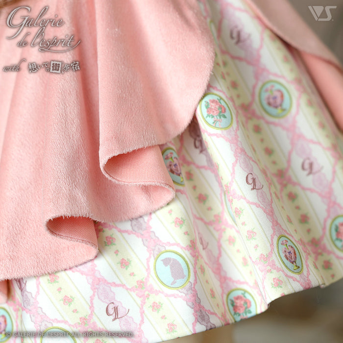 Galerie de l'esprit "BONBON Fleur Rose"