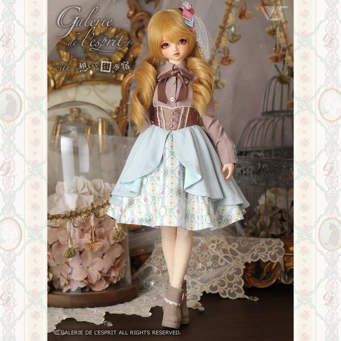 Galerie de l'esprit "BONBON Fleur Bleu"