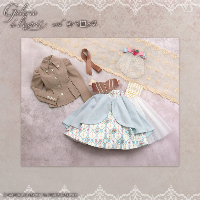 Galerie de l'esprit "BONBON Fleur Bleu"